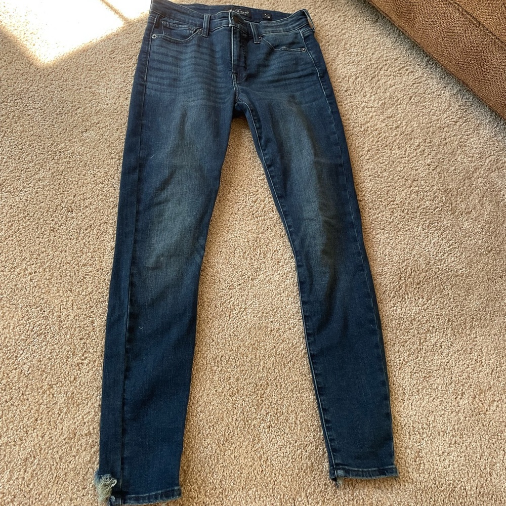 Lucky brand dark wash skinny Jeans